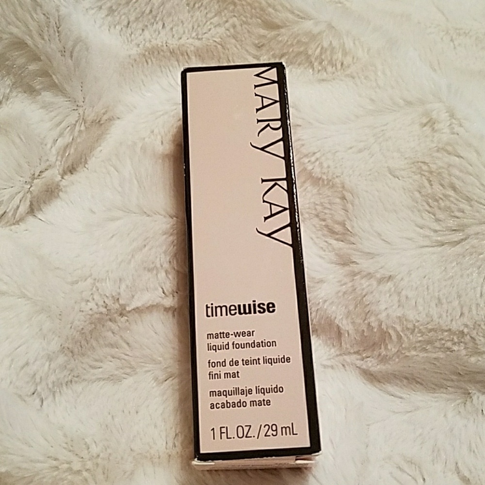 Mary Kay Matte-wear liquid foundation.
